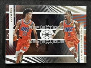 2021-22 Panini Illusions Tre Mann Shai Gilgeous Alexander Rookie Reflections #14 - Picture 1 of 2