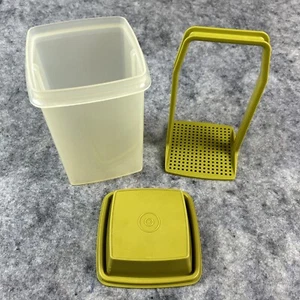 Tupperware Pick A Deli Pickle Keeper grün Vorratsbehälter 1560-7 Deckel 1562-3 - Bild 1 von 6