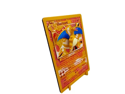 Carta 3D Pokemon Charizard 1 Edizione - Image 1 of 4