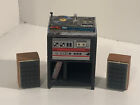 Vintage+Lundby+Dollhouse+Miniatures+3+Pc.+Wooden+Stereo+Set+%2326