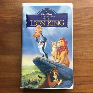 RARE VINTAGE THE LION KING VHS Walt Disney's Masterpiece Collection #2977 EUC - Picture 1 of 11
