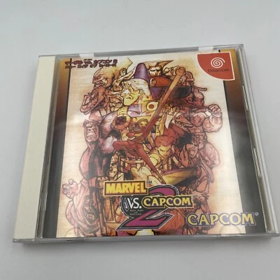 Sega Dreamcast Marvel Vs Capcom 2 age of heroes JAPAN IMPORT USED - Image 1 of 4