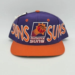 Phoenix Suns AJD Vintage NBA Wool AOP 3D Snapback Sports Hat Cap - Picture 1 of 13