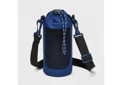 Bolso Bandolera Cat & Jack para Niños Porta Botellas de Agua Correa Azul Foto 1 de 4