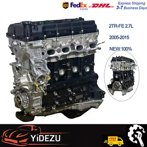 Fits Toyota Tacoma 2TR-FE 2.7L L4 GAS DOHC Long Cylinder Block Assembly 2005-15 - Picture 1 of 10