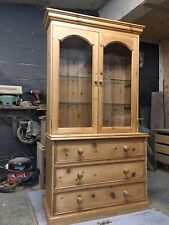 Rustic Pine Glazed Dresser (waxed)
