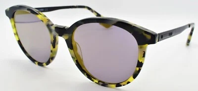 Gafas de sol unisex McQ Alexander McQueen MQ0069SA 005 rubias habaneras/amarillas Foto 1 de 3