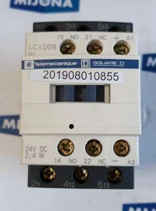 TELEMECANIQUE Contactor SQUARE D LC1D09 BL 24V DC 2.4 W Protector de potencia 25A 690V - Imagen 1 de 7