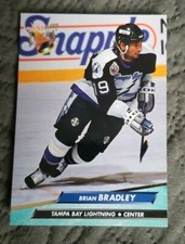 1992-93 Ultra #408 Brian Bradley - Tampa Bay Lightning 