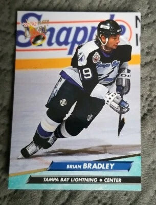 1992-93 Ultra #408 Brian Bradley - Tampa Bay Lightning  - Image 1 of 2