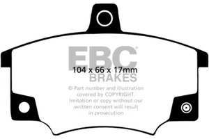 EBC Ultimax Front Brake Pads for Fiat Tempra 1.6 (90 > 96) - Picture 1 of 1