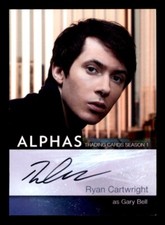 2013 Cryptozoic Alphas: Season 1 Ryan Cartwright Autograph Card A1