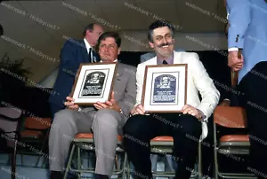 Tom Seaver Rollie Fingers Salón de la Fama Inducción 1992 Original 35 mm Foto Diapositiva - Imagen 1 de 1