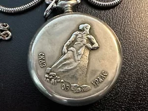 Molnija ๐RaRe๐ Vintage Pocket Watch Mechanical Soviet Union Russian - Picture 1 of 6