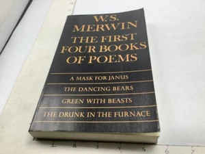 1980 - SIGNED - W.S Mervin - The FIRST FOUR BOOKS OF POEMS; 261pgs - Picture 1 of 12