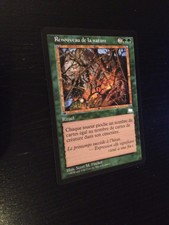 Mtg magic weatherlight nature's resurgence (French revival of nature) nm