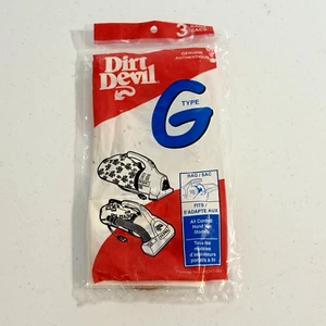 Sacchetti sottovuoto originali Dirt Devil tipo G 1996 - confezione da 3 - 41088 - Foto 1 di 5