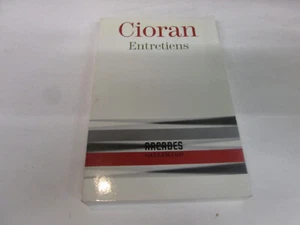 CIORAN . ENTRETIENS .ed gallimard/arcades - Bild 1 von 2