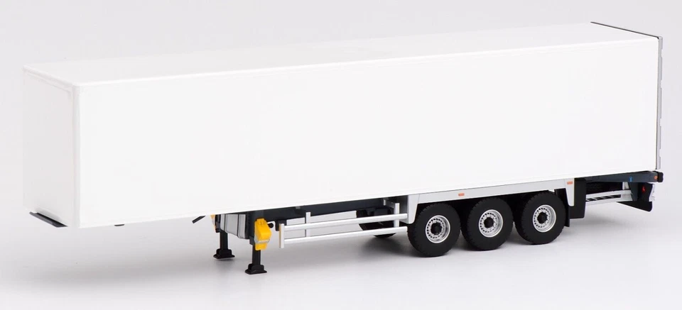 Semi-remorque fourgon 1/43 neutre, blanc - Eligor 117055 - Photo 1/1