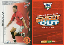 2005 - 2006 Magic Box INT Shoot Out Trading Cards - RONALDO 3 STAR
