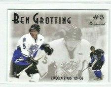 2005-06 Lincoln Stars (USHL) Ben Grotting