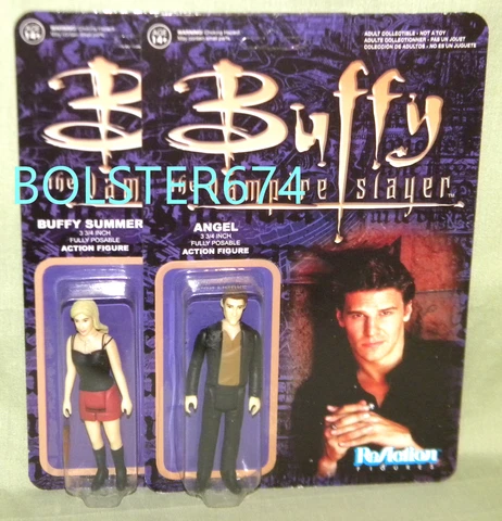 ANGEL & BUFFY ReAction Super7 BUFFY THE VAMPIRE SLAYER Retro 3.75" Figure Funko Cover