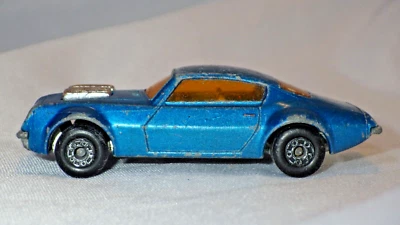 MATCHBOX SUPERFAST No. 4 PONTIAC FIREBIRD MADE IN ENGLAND by LESNEY Vintage 1975 - Image 1 of 4