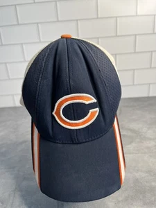 Chicago Bears, Reebok Mütze, Einheitsgröße.  dunkelblau mit orange C. - Bild 1 von 7