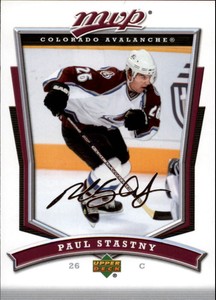 2007-08 Upper Deck MVP Hockey #6 Paul Stastny