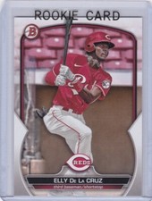 ELLY DE LA CRUZ ROOKIE CARD 2023 Bowman Baseball CINCINNATI REDS RC!