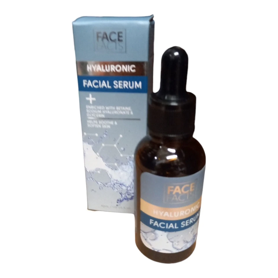 Face Facts Facial Skin Serum Anti Aging Firming Moisturising Wrinkles Mens Women - Image 1 of 1