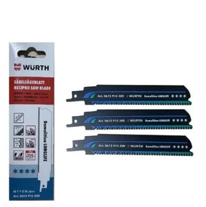 Würth Säbelsägeblatt Demolition Longlife Edelstahl Metall 3 Stück - Bild 1 von 1