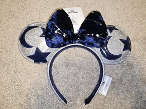 NEW Disney Parks Stars Moon Constellation Sorcerer Mickey Minnie Ears Headband - Picture 1 of 2