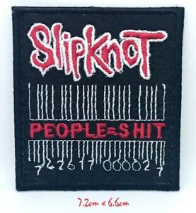 Slipknot Metal Music band logo collection Iron on Sew on Embroidered Patches