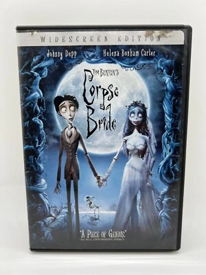 Corpse Bride DVD Johnny Depp Helena Bingham Carter 2005 Foto 1 de 4