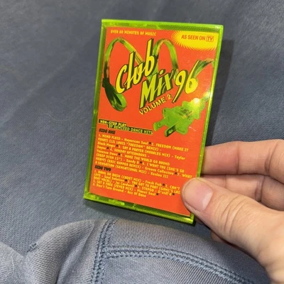Club Mix 96 Volume 2 Cassette SEALED Sandy B Taylor Dayne Ace of Base  - Imagem 1 de 2