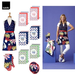 Gama de cocina Arise de Ladelle - Delantal, manopla, porta olla, elección de toalla de té - Imagen 1 de 14