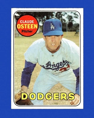 1969 Topps Set-Break #528 Claude Osteen como nuevo *GMCARDS* Foto 1 de 2
