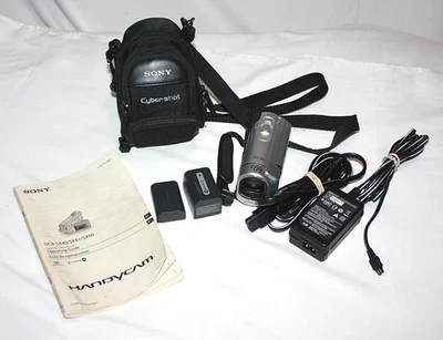 Sony DCR-SX41 Handycam Manual, 2 Baterías, Memory Stick de 16 GB ~ PROBADO Y FUNCIONA Foto 1 de 4