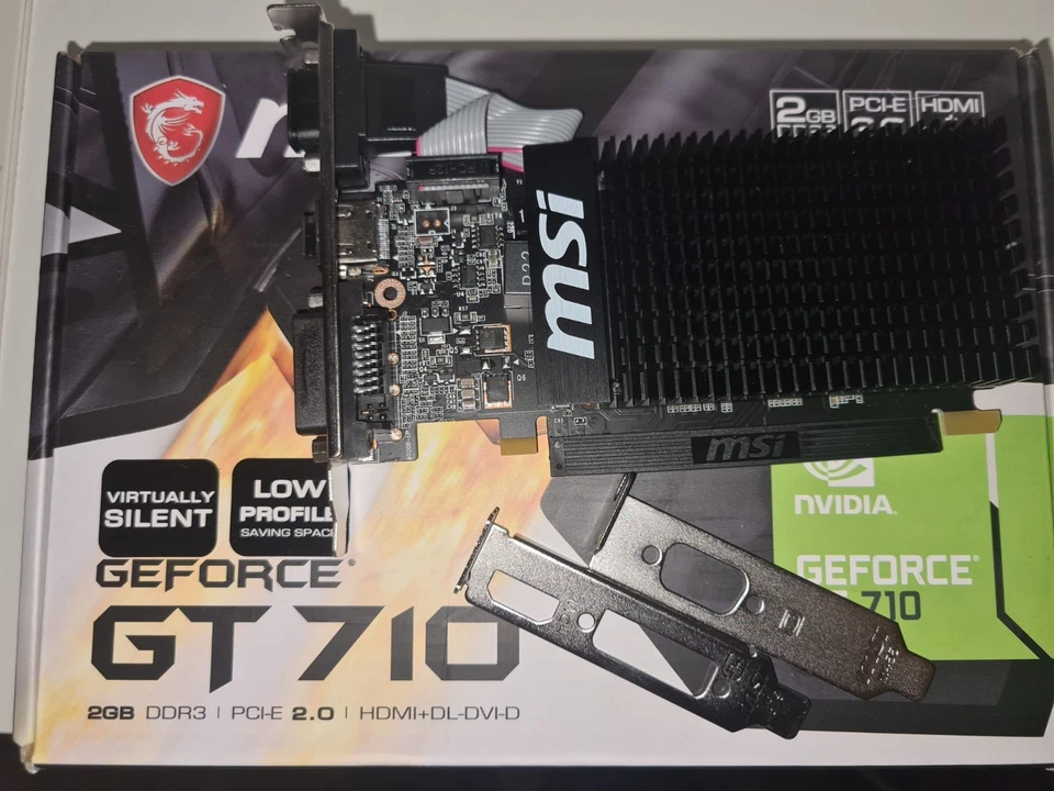 Scheda video NVIDIA  MSI GeForce GT710 2GB - Immagine 1 di 1