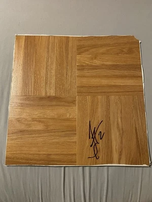 Jordan Farmar Los Angeles Lakers Baloncesto Firmado 12x12 Pisoboard 2x Campeón NBA Foto 1 de 2