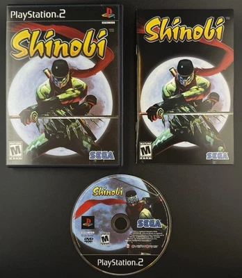 Shinobi (Sony PlayStation 2, 2002) PS2 videogame Black Label CIB ESTADO PERFEITO🔥 - Imagem 1 de 2