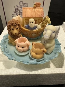 Mini Juego de Té Arca de Noé 11 Piezas Casa de Lloyd Arca Elefante Tigre Cerdo Oso Caja - Imagen 1 de 14