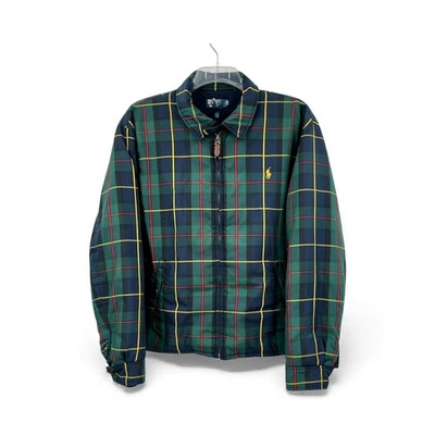 Chaqueta Polo Ralph Lauren Para Hombre XL Clásica Verde Tartán Cuadros Foto 1 de 4