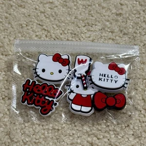 Uniquely You Crocs Jibbitz Charms Hello Kitty 5 pack - Picture 1 of 2