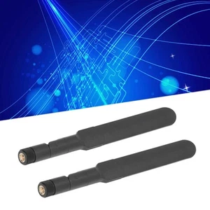 2Pcs Omnidirektionale Antenne 2.4GHz/5.8GHz 2 Frequenz WiFi Router SMA Male UB - Afbeelding 1 van 24