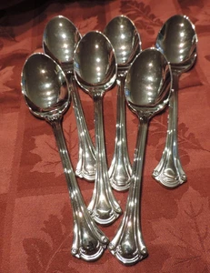 6 Wallace Resplendence Grand Ballroom Tablespoon 18/10 Flatware tablespoons #2 - Picture 1 of 3