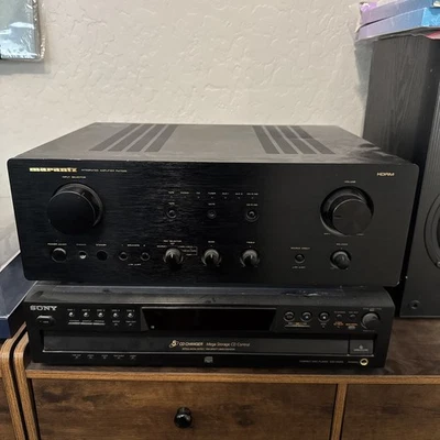 Marantz PM7000/U1B Stereo Integrated Amplifier w/ Phono input - Image 1 of 4