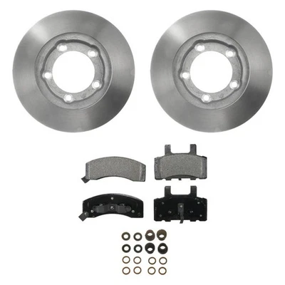 For Chevy C3500 93-00 Wagner QuickStop Front Brake Kit w Semi-Metallic Pads Foto 1 de 4