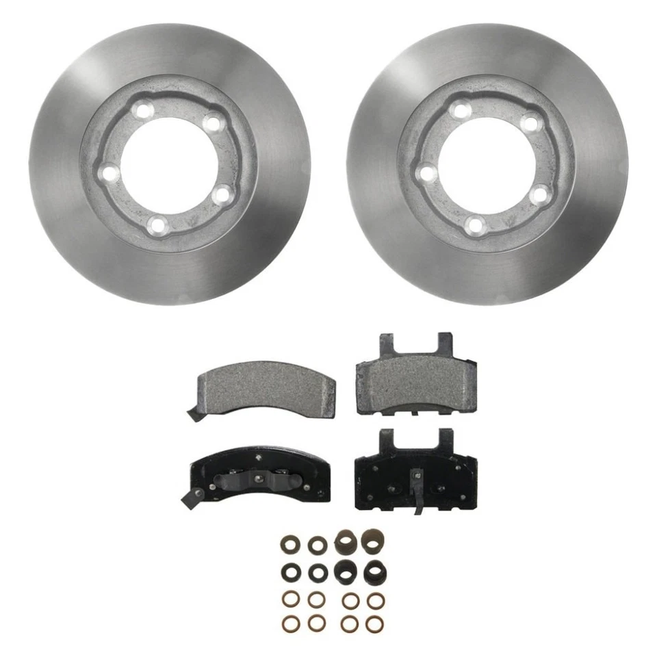 For Chevy C3500 93-00 Wagner QuickStop Front Brake Kit w Semi-Metallic Pads Foto 1 de 4
